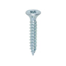 TIMCO Screws 8 x 1 / 200 TIMCO Twin-Threaded Countersunk Silver Woodscrews