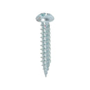 TIMCO Screws 8 x 1 TIMCO Twin-Threaded Round Head Silver Woodscrews