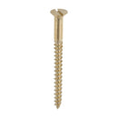 TIMCO Screws 8 x 2 / 200 TIMCO Solid Brass Countersunk Woodscrews