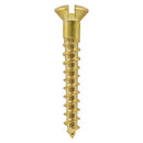 TIMCO Screws 8 x 2 TIMCO Solid Brass Round Head Woodscrews
