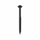 TIMCO Screws 8 x 2 TIMCO Twin-Threaded Round Head Black Woodscrews