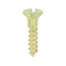 TIMCO Screws 8 x 3/4 / 200 TIMCO Solid Brass Countersunk Woodscrews