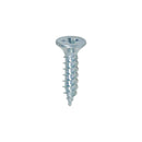 TIMCO Screws 8 x 3/4 / 200 TIMCO Twin-Threaded Countersunk Silver Woodscrews