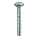 TIMCO Screws M4 x 10 TIMCO Machine Pan Head Silver Screws