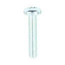 TIMCO Screws M4 x 20 TIMCO Machine Pan Head Silver Screws