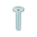 TIMCO Screws M6 x 20 TIMCO Machine Pan Head Silver Screws