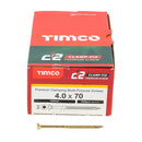 TIMCO Screws TIMCO C2 Clamp-Fix Multi-Purpose Premium Countersunk Gold Woodscrews