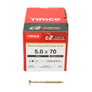TIMCO Screws TIMCO C2 Clamp-Fix Multi-Purpose Premium Countersunk Gold Woodscrews