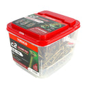 TIMCO Screws TIMCO C2 Clamp-Fix Multi-Purpose Premium Countersunk Gold Woodscrews