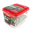 TIMCO Screws TIMCO C2 Clamp-Fix Multi-Purpose Premium Countersunk Gold Woodscrews
