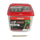 TIMCO Screws TIMCO C2 Clamp-Fix Multi-Purpose Premium Countersunk Gold Woodscrews
