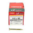TIMCO Screws TIMCO C2 Clamp-Fix Multi-Purpose Premium Countersunk Gold Woodscrews