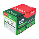 TIMCO Screws TIMCO C2 Strong-Fix Multi-Purpose Premium Countersunk Gold Woodscrews
