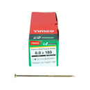 TIMCO Screws TIMCO C2 Strong-Fix Multi-Purpose Premium Countersunk Gold Woodscrews