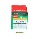 TIMCO Screws TIMCO C2 Strong-Fix Multi-Purpose Premium Countersunk Gold Woodscrews