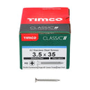 TIMCO Screws TIMCO Classic Multi-Purpose Countersunk A2 Stainless Steel Woodcrews