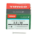 TIMCO Screws TIMCO Classic Multi-Purpose Countersunk A2 Stainless Steel Woodcrews