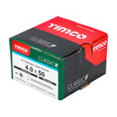 TIMCO Screws TIMCO Classic Multi-Purpose Countersunk A2 Stainless Steel Woodcrews