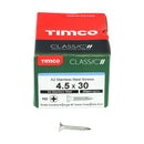 TIMCO Screws TIMCO Classic Multi-Purpose Countersunk A2 Stainless Steel Woodcrews