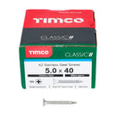 TIMCO Screws TIMCO Classic Multi-Purpose Countersunk A2 Stainless Steel Woodcrews