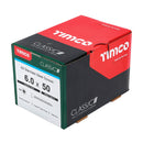 TIMCO Screws TIMCO Classic Multi-Purpose Countersunk A2 Stainless Steel Woodcrews
