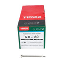 TIMCO Screws TIMCO Classic Multi-Purpose Countersunk A2 Stainless Steel Woodcrews