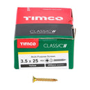 TIMCO Screws TIMCO Classic Multi-Purpose Countersunk Gold Woodscrews