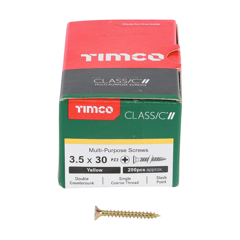 TIMCO Screws TIMCO Classic Multi-Purpose Countersunk Gold Woodscrews