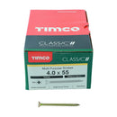 TIMCO Screws TIMCO Classic Multi-Purpose Countersunk Gold Woodscrews