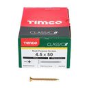 TIMCO Screws TIMCO Classic Multi-Purpose Countersunk Gold Woodscrews