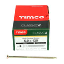 TIMCO Screws TIMCO Classic Multi-Purpose Countersunk Gold Woodscrews