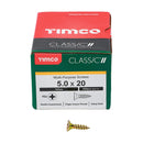 TIMCO Screws TIMCO Classic Multi-Purpose Countersunk Gold Woodscrews