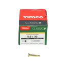TIMCO Screws TIMCO Classic Multi-Purpose Countersunk Gold Woodscrews