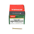 TIMCO Screws TIMCO Classic Multi-Purpose Countersunk Gold Woodscrews