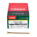 TIMCO Screws TIMCO Classic Multi-Purpose Countersunk Gold Woodscrews