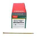 TIMCO Screws TIMCO Classic Multi-Purpose Countersunk Gold Woodscrews