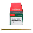 TIMCO Screws TIMCO Classic Multi-Purpose Countersunk Gold Woodscrews