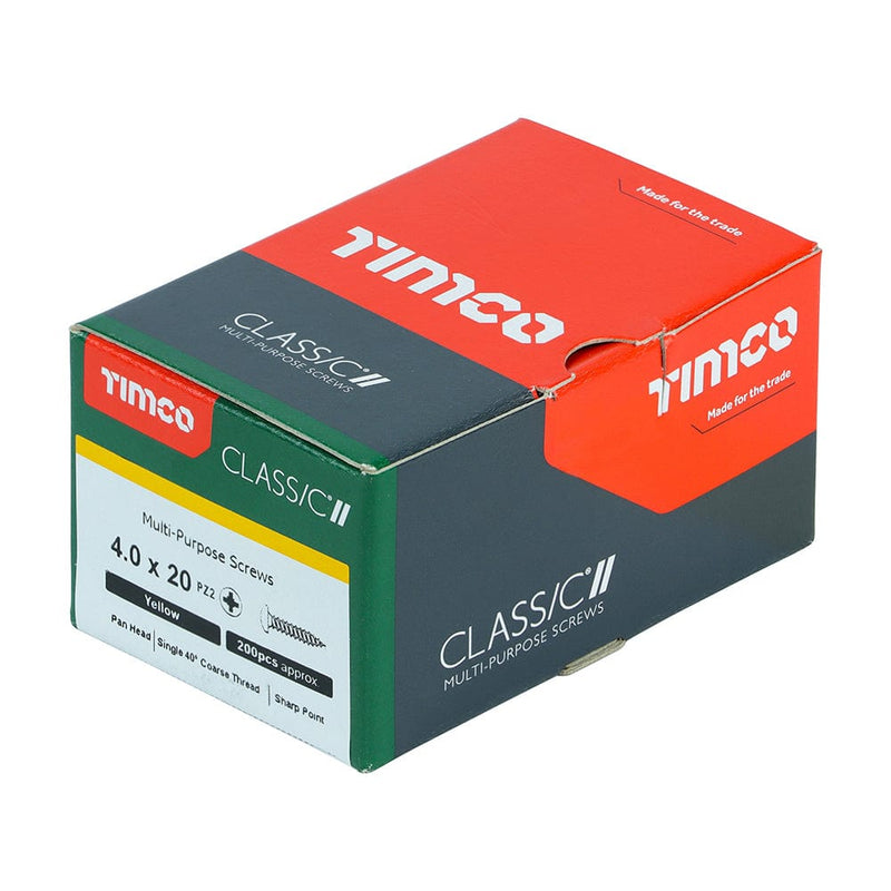 TIMCO Screws TIMCO Classic Multi-Purpose Pan Head Gold Woodscrews