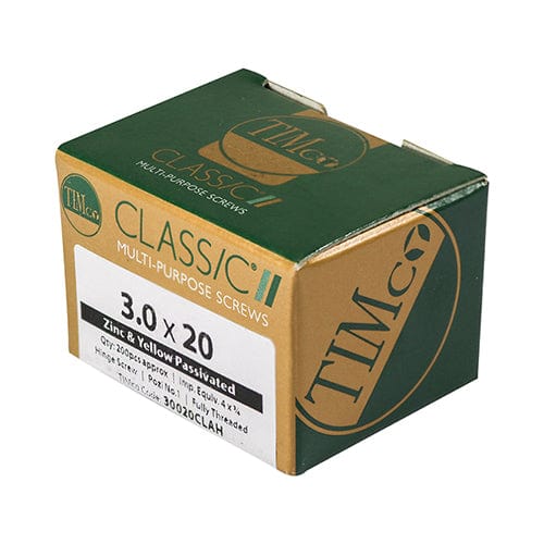 TIMCO Screws TIMCO Classic Multi-Purpose Reduced Head Countersunk Gold Piano Hinge Woodscrews