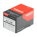 TIMCO Screws TIMCO Drywall Fine Thread Bugle Head Black Screws