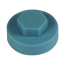 TIMCO Screws TIMCO Hex Head Cover Caps Wedgewood Blue - 19mm