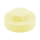 TIMCO Screws TIMCO Hex Head Cover Caps White (Creamy) - 16mm
