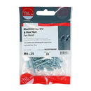 TIMCO Screws TIMCO Machine Pan Head Screws & Hex Nut Silver