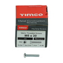 TIMCO Screws TIMCO Machine Pan Head Silver Screws