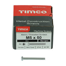 TIMCO Screws TIMCO Machine Pan Head Silver Screws