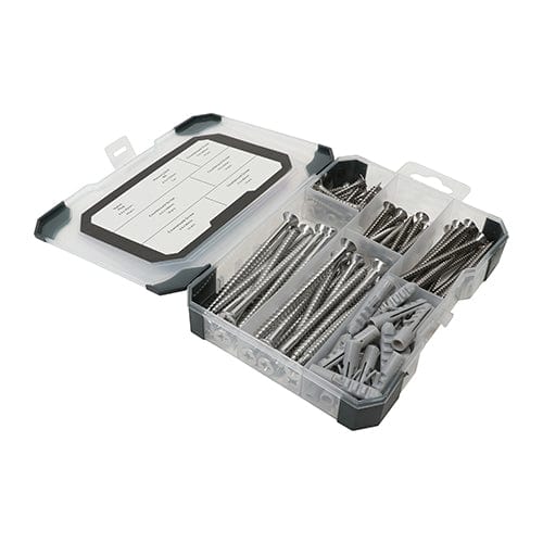 TIMCO Screws TIMCO Screws, Plug & Drill Bit A2 Stainless Steel Mixed Tray