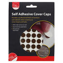 TIMCO Screws TIMCO Self-Adhesive Screw Cover Caps Mahogany - 13mm