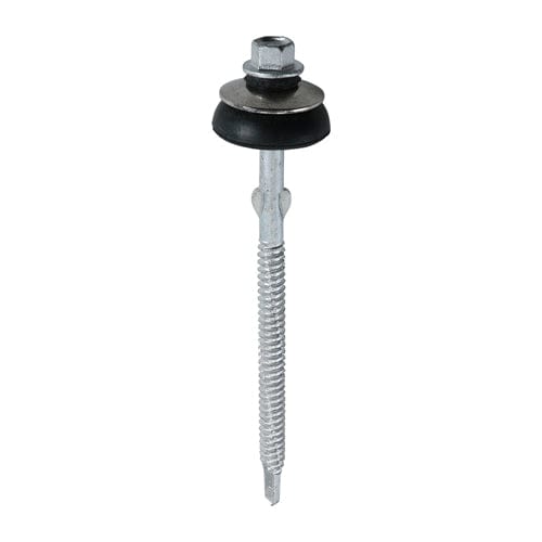 TIMCO Screws TIMCO Self-Drilling Fiber Cement Board Exterior Silver Screw with BAZ Washer
