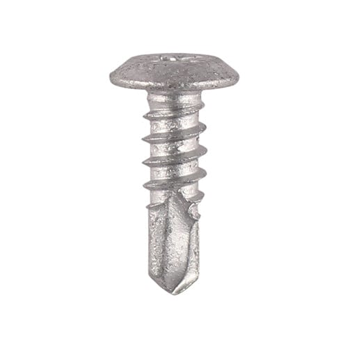 TIMCO Screws TIMCO Self-Drilling Metal Framing Low Profile Pan Head Exterior Silver Screws - 4.8 x 16