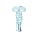 TIMCO Screws TIMCO Self-Drilling Metal Framing Pan Head Silver Screws - 8 x 1/2